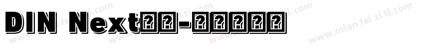 DIN Next字体字体转换
